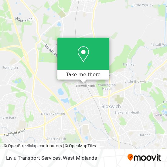 Liviu Transport Services map