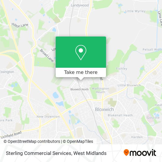 Sterling Commercial Services map