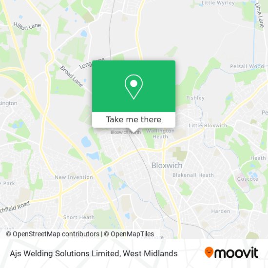 Ajs Welding Solutions Limited map