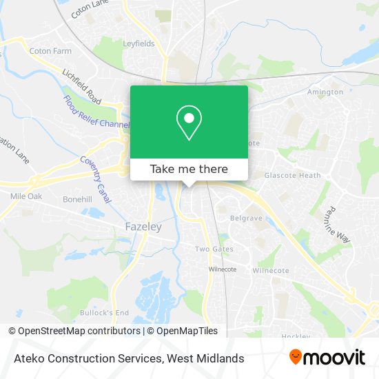 Ateko Construction Services map