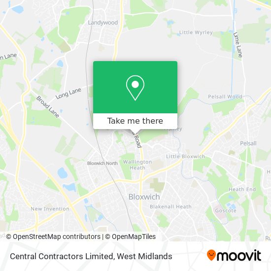 Central Contractors Limited map