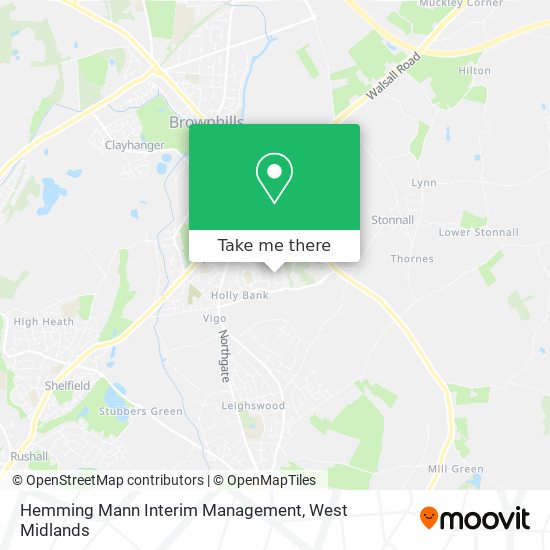 Hemming Mann Interim Management map