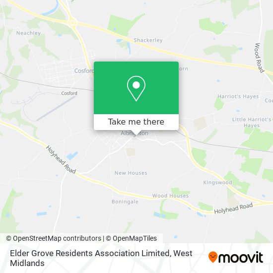 Elder Grove Residents Association Limited map