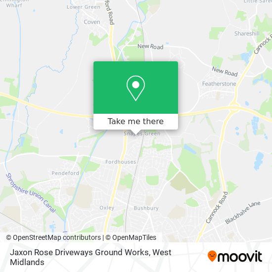 Jaxon Rose Driveways Ground Works map