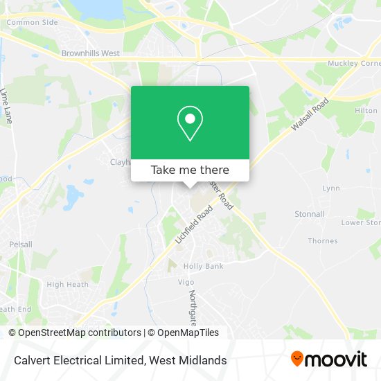 Calvert Electrical Limited map