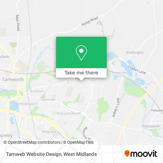 Tamweb Website Design map