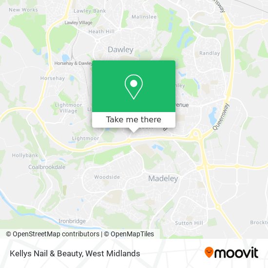 Kellys Nail & Beauty map