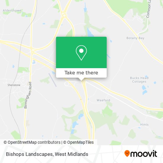 Bishops Landscapes map