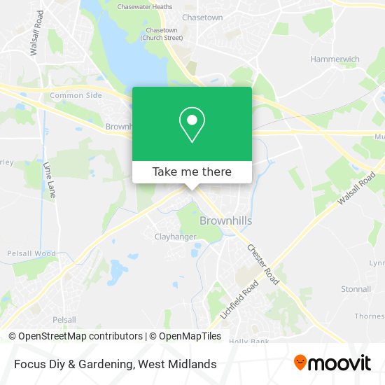 Focus Diy & Gardening map