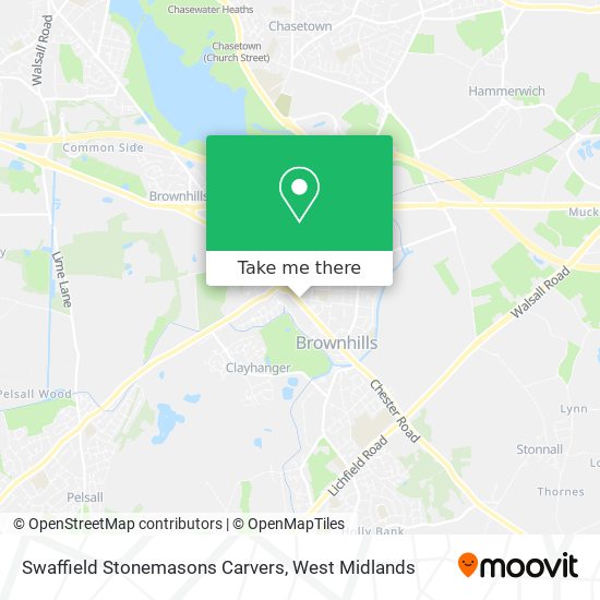 Swaffield Stonemasons Carvers map