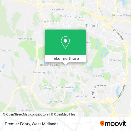 Premier Footy map