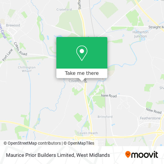 Maurice Prior Builders Limited map