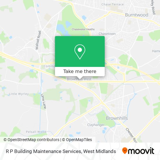 R P Building Maintenance Services map