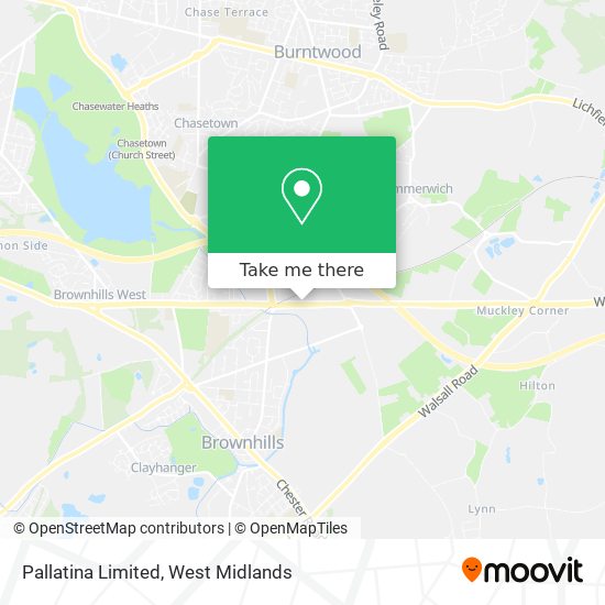 Pallatina Limited map