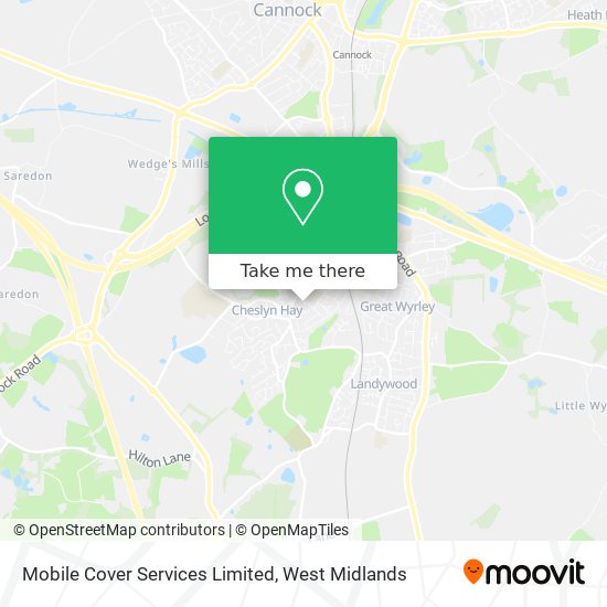 Mobile Cover Services Limited map