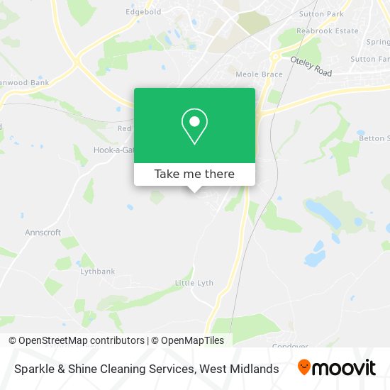 Sparkle & Shine Cleaning Services map