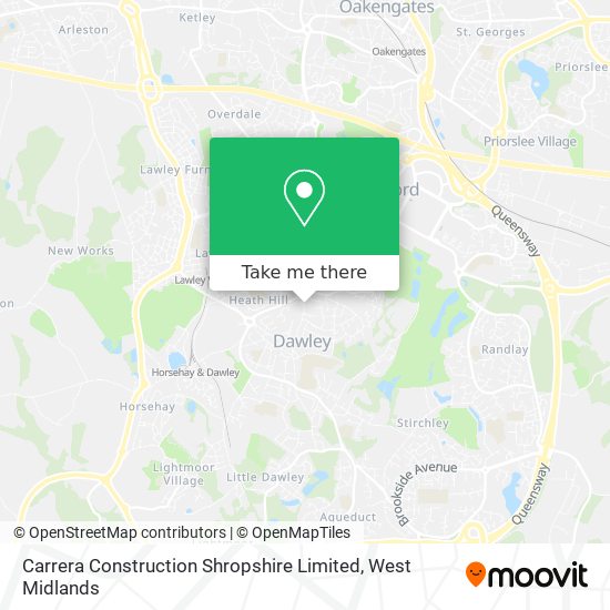 Carrera Construction Shropshire Limited map