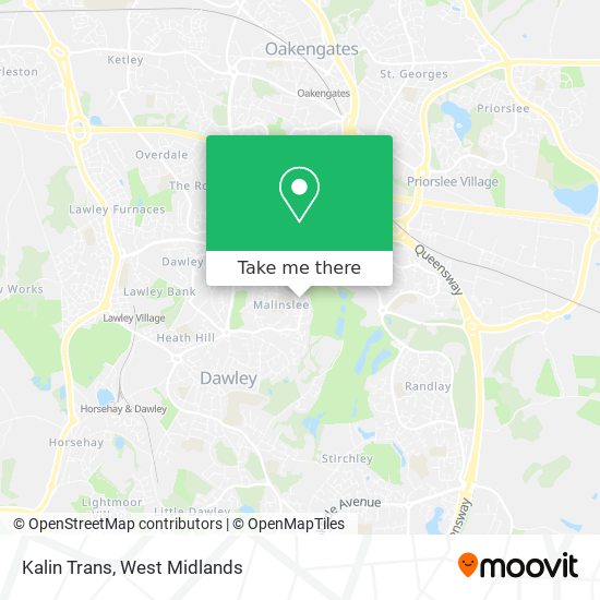 Kalin Trans map