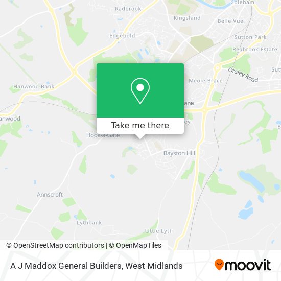 A J Maddox General Builders map