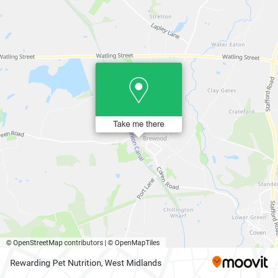 Rewarding Pet Nutrition map