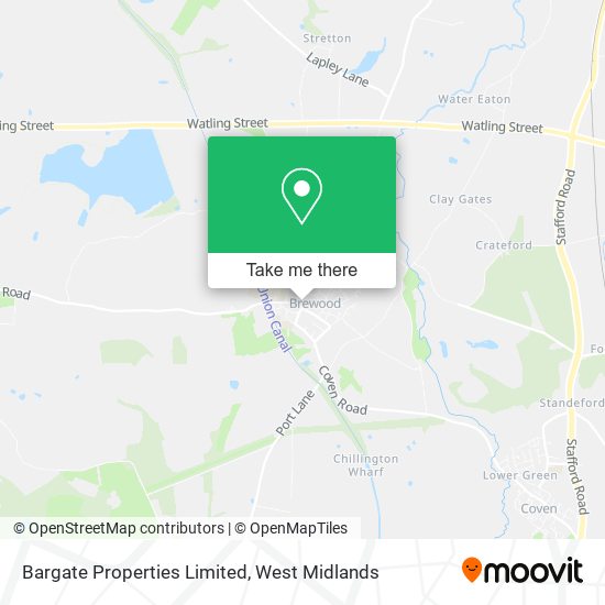 Bargate Properties Limited map