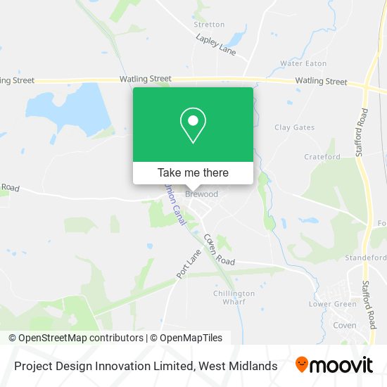 Project Design Innovation Limited map