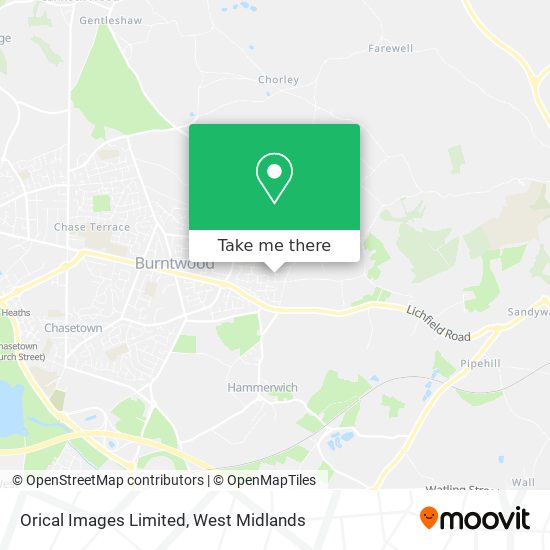 Orical Images Limited map