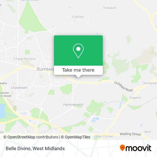 Belle Divino map