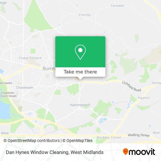 Dan Hynes Window Cleaning map