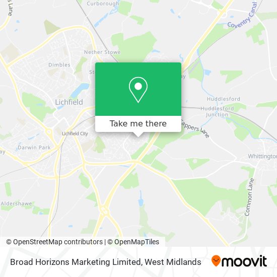 Broad Horizons Marketing Limited map