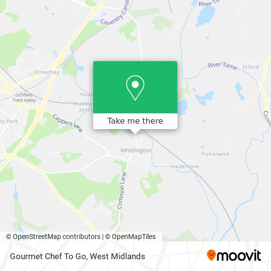 Gourmet Chef To Go map
