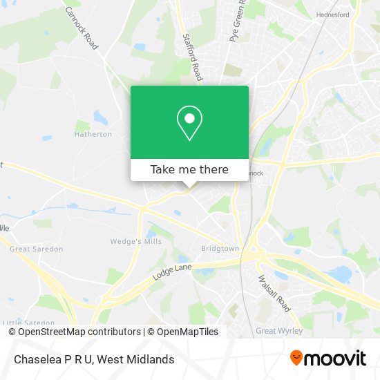 Chaselea P R U map