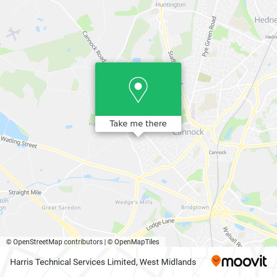 Harris Technical Services Limited map