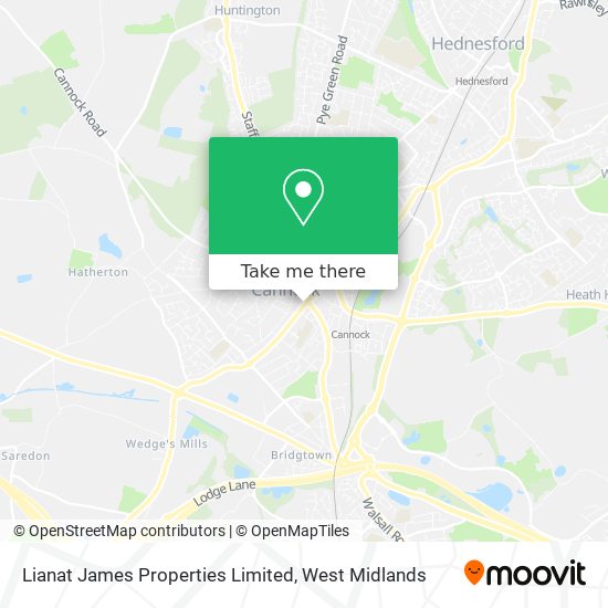 Lianat James Properties Limited map