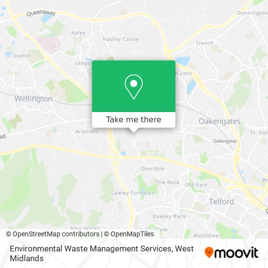 Environmental Waste Management Services map