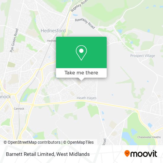 Barnett Retail Limited map