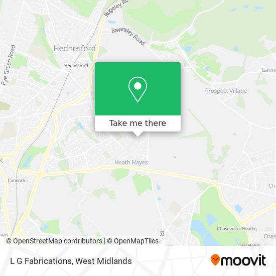 L G Fabrications map