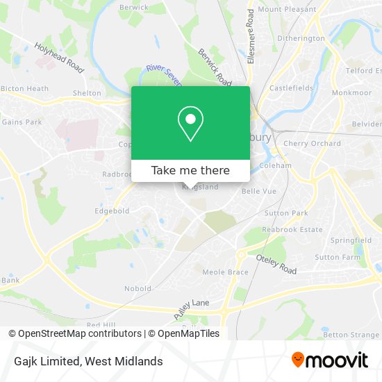 Gajk Limited map