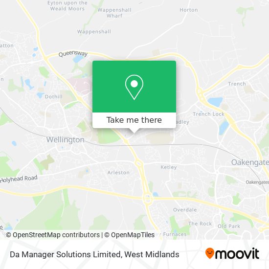 Da Manager Solutions Limited map