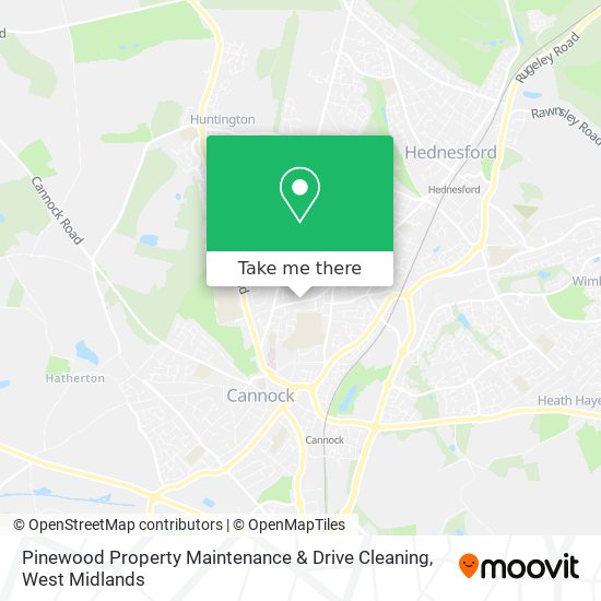Pinewood Property Maintenance & Drive Cleaning map