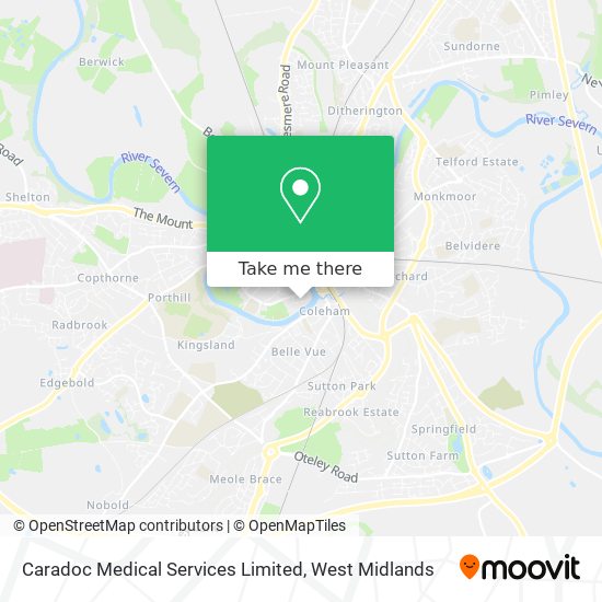 Caradoc Medical Services Limited map