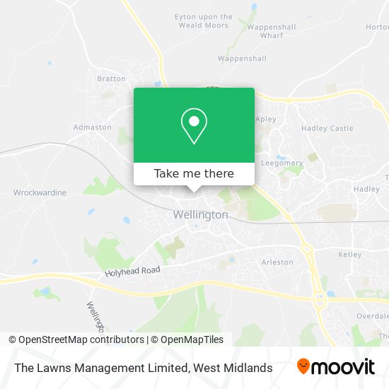 The Lawns Management Limited map