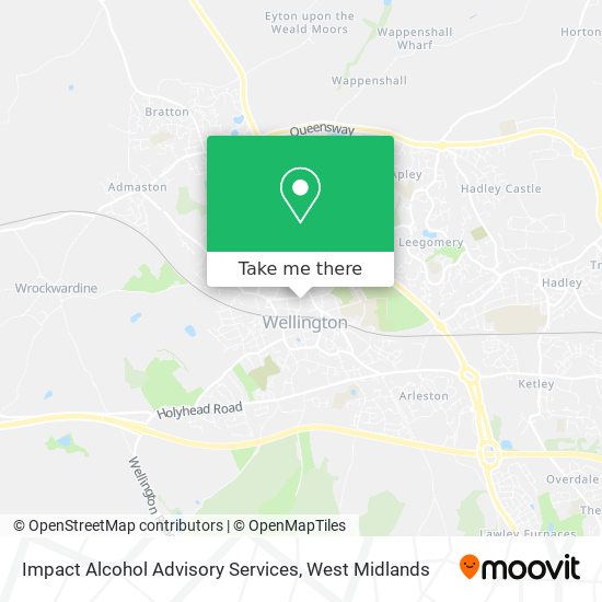 Impact Alcohol Advisory Services map