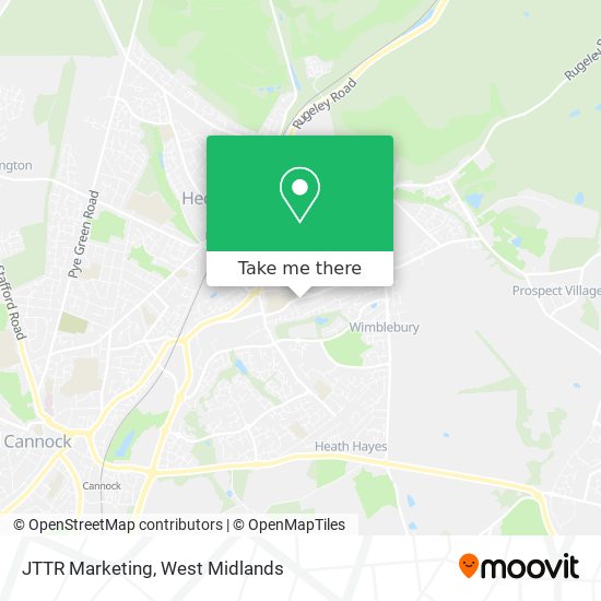 JTTR Marketing map