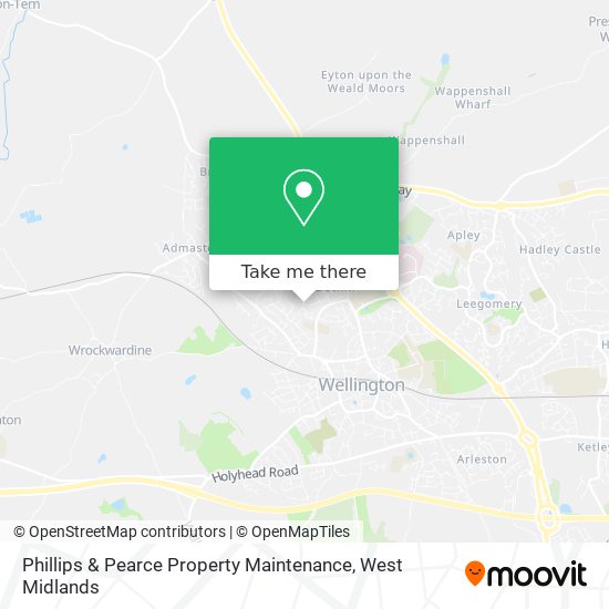 Phillips & Pearce Property Maintenance map