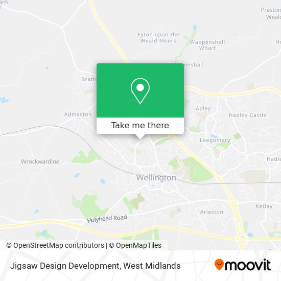 Jigsaw Design Development map