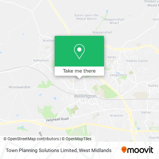 Town Planning Solutions Limited map