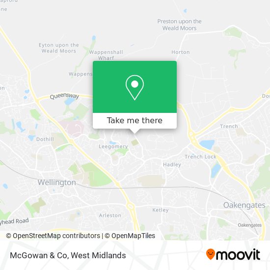 McGowan & Co map