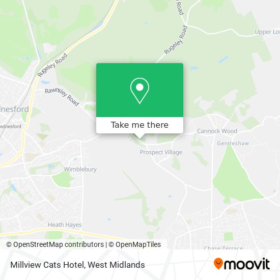 Millview Cats Hotel map