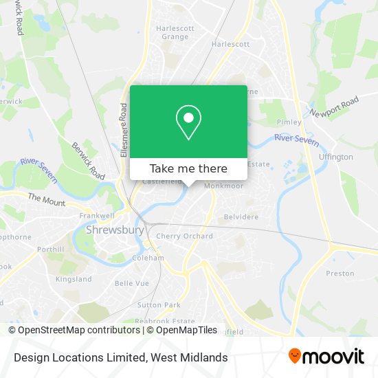 Design Locations Limited map
